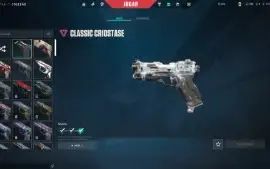 Conta valorant Level 270 mais skins