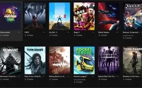 Conta Epic Games 81 jogos (Avaliada em R$4657,19; Desc: 44%)