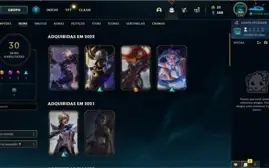 Conta platina 4 upada a mão