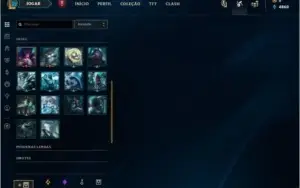 Conta Diamante 4 - LVL 40 MMR Alto + Skins Lendárias/Miticas