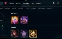 Conta Diamante 4 - LVL 40 MMR Alto + Skins Lendárias/Miticas
