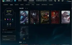 CONTA LOL 3000 GASTO