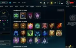 Conta LoL Nv 61 40 Champs