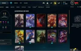 Conta LoL Nv 61 40 Champs
