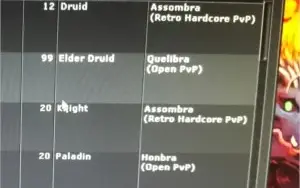 Tibia Royal Paladin level 323