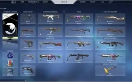 Conta de Valorant com 3600 reais em skins LEIA A DESC
