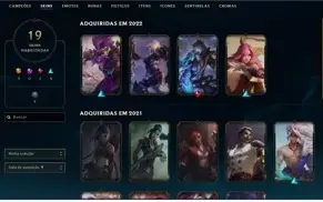Conta League of legends