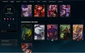 Conta League of legends