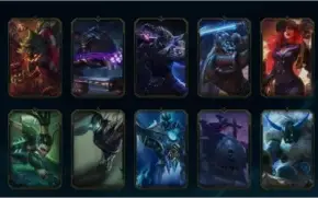 Vendo Conta LOL Unranked com 117 Skins habilitadas.