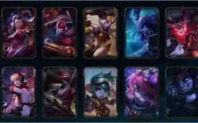 Vendo Conta LOL Unranked com 117 Skins habilitadas.