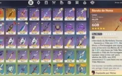 AR 55 Hutao + Homa + Zhongli + Xiao + Yae Miko ++++