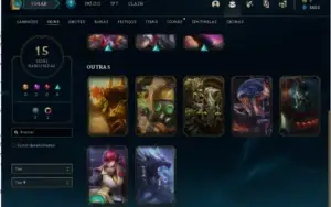 3 contas de league of legends Gold