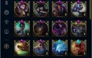 CONTA DIAMOND 3,  110 SKINS,  TODOS CHAMPS