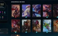 CONTA LOL ,PLATINA 1, 230 SKINS