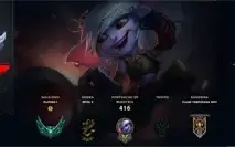 CONTA LOL ,PLATINA 1, 230 SKINS