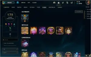 CONTA LEAGUE OF LEGENDS