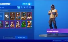 CONTA FORTNITE BÁSICA 10 SKINS