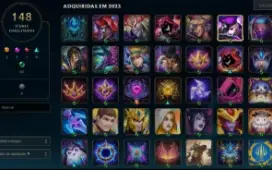 Conta League of Legends (LOL) Mestre Com skins no valorant