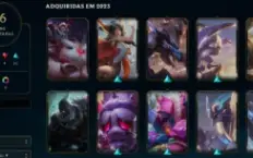 Conta League of Legends (LOL) Mestre Com skins no valorant