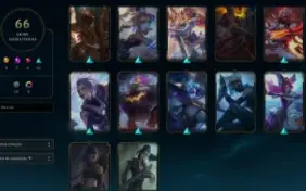 Conta League of Legends (LOL) Mestre Com skins no valorant