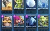 Conta clash royale 34 cards max promoção