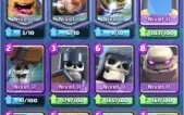 Conta clash royale 34 cards max promoção