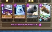 Conta clash royale 34 cards max promoção