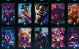 Conta league of legends, nível 217 com 127 skins