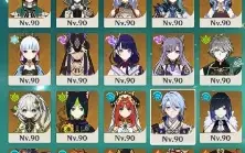 Ar 60 - Todos Os Personagens Do Jogo (Exceto Itto E Albedo)