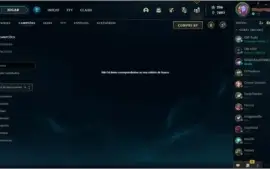 Conta de LoL Gold 290 skins +