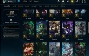 Conta Bronze 1 com 50 Champs e 20 Skins