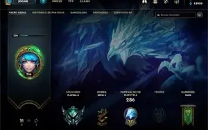 Conta Lol  61 skins, 100 campeões