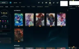Conta Com 1465 Skins - Perfeita Para Se Tornar Sua