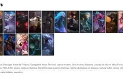 Conta ouro 4 com 57 Champs e 16 Skins