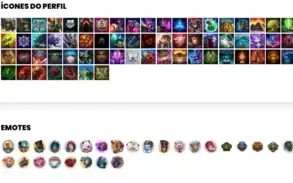 Conta ouro 4 com 57 Champs e 16 Skins