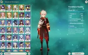 Ar 55 + Raiden Shogun, Yae Miko, Nahida, Ayato, Kazuha +