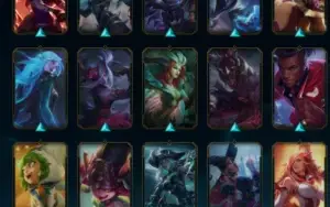 Conta de lol nivel 308 com 103 skins