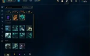 Conta LOL Level 200+    18K~EA    1400RP