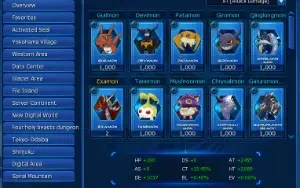 Conta end game NADMO Omegamon