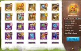 Conta Call of Dragons 18.5M de Poder