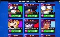 Conta Brawl stars mais de 13k troféus