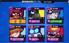 Conta Brawl stars mais de 13k troféus