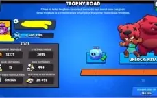 Conta Brawl stars mais de 13k troféus