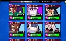 Conta Brawl stars mais de 13k troféus