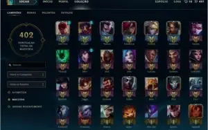 Conta de League of Legends