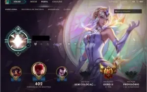 Conta de League of Legends