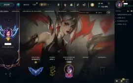 Conta League of Legends - Diamante 2 / 35 Skins