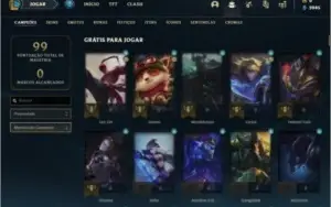 Conta lol platina 4, wr alto