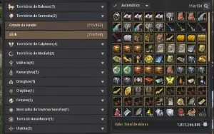 Conta Black Desert - Striker Evasão - 2 Corrosões Pen - 2 Bs