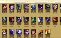 CONTA LEAGUE OF LEGENDS BR- 2 SKINS - 28 CHAMPS - UNRANKED